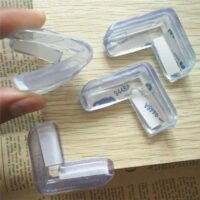 4Pcs Child Baby Safety Transparent Silicone Protector Table Corner Protection Cover Children Anticollision Edge Corner Guards