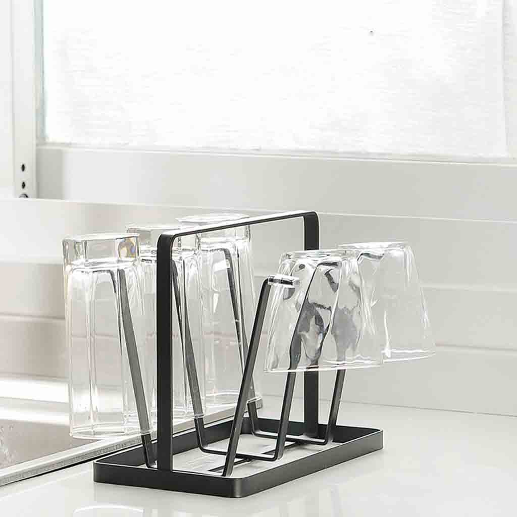 Home Kitchen Bar Mug Tree Dishes Dry Rack Holder Coffee Cup Hanger Storage Stand - Image 2