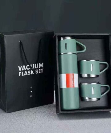 Stainless Steel Vacuum Flask 500ML 3-Piece Set