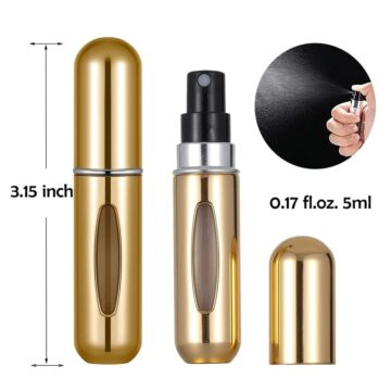 Mini Refillable Perfume Bottle For Travel, Perfume Atomizer Bottle