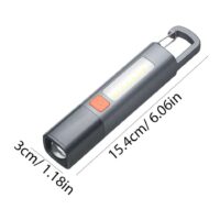 Portable LED Torch Light XPE Super Bright Flashlight With Hook Camping Light USB Rechargeable Zoomable Waterproof Torch Lamp