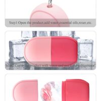 Silicone ice cube tray mold face beauty tool