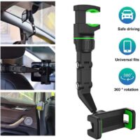 Car rearview mirror rear seat video photo shooting car phone holder