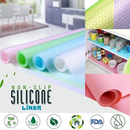 1 Roll antibacterial refrigerator non - slip mat