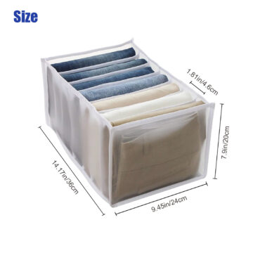 Cloth Storage Pouch 7 pockets - 4