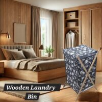 Wooden Laundry Bin