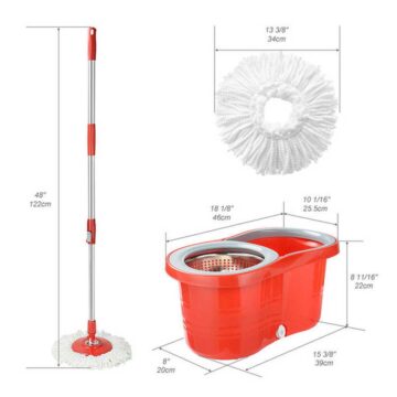 Spin Mop - Steel Bucket