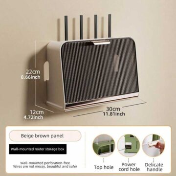 Wall Mounted Wifi Storage Box