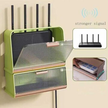 Wall Mounted Wifi Storage Box