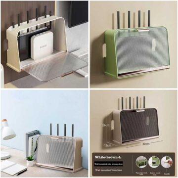 Wall Mounted Wifi Storage Box
