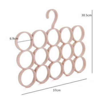15 Ring Scarf Hanger