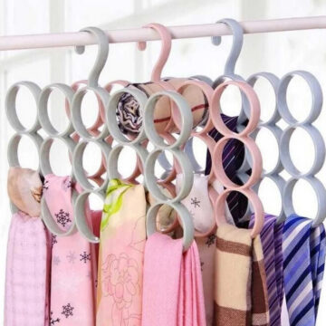 15 Ring Scarf Hanger