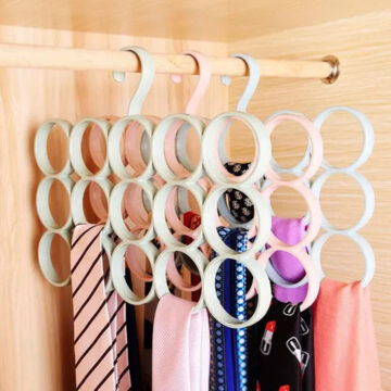 15 Ring Scarf Hanger