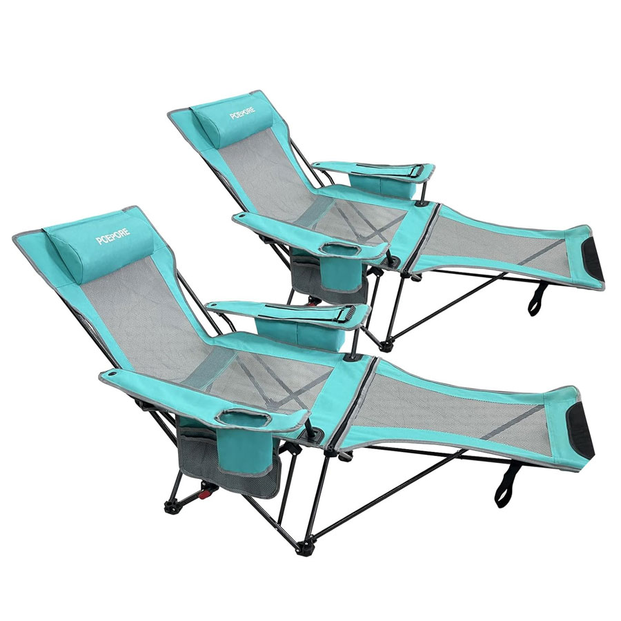 Foldable Comfort Footrest Chair