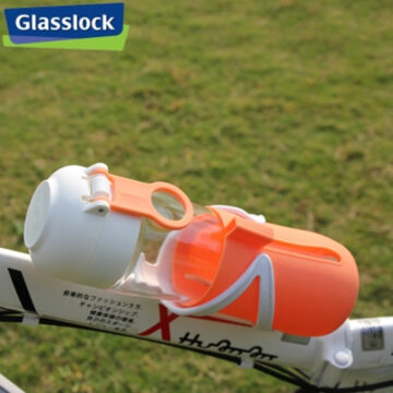 Glass Lock Greena Bottle