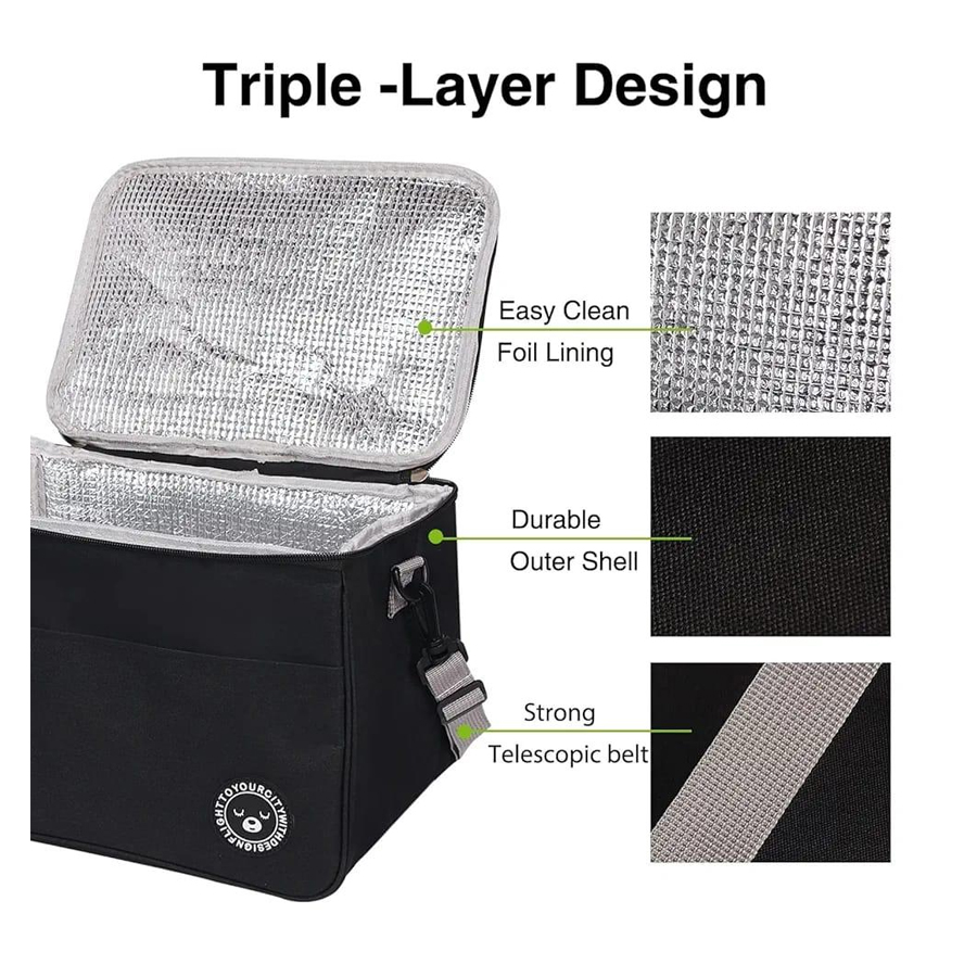 Insulated Lunch Bag Thermal Cooler Lunch Bag,