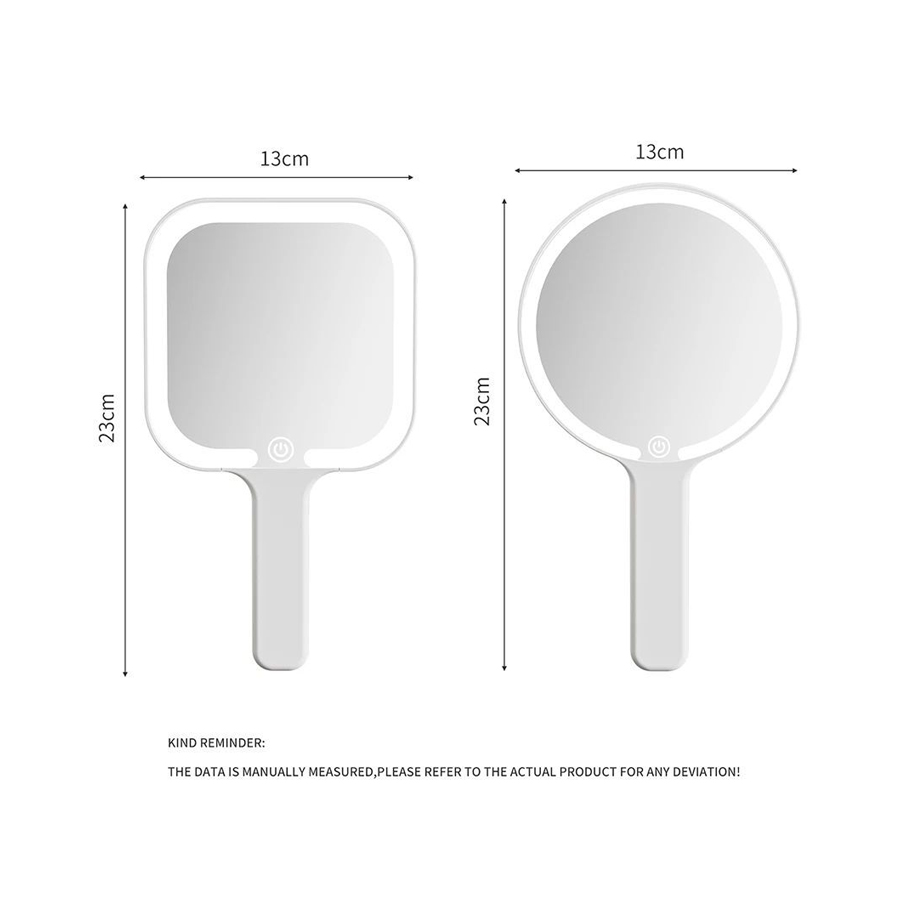 LED Lightening Hand Mirror