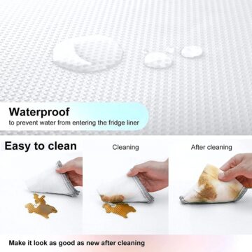 Anti-Slip Drawer and Fridge Mat - PVC Sheet Roll (45cm x 125cm)