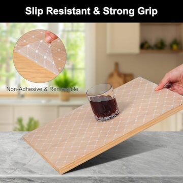 Anti-Slip Drawer and Fridge Mat - PVC Sheet Roll (45cm x 125cm)
